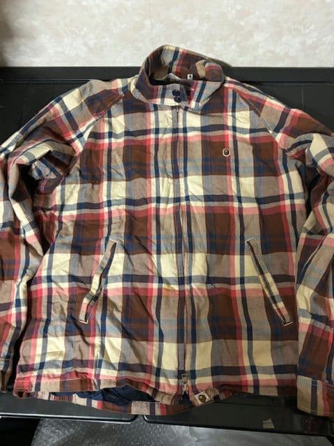 A BATHING APE チェック柄 ジャケット