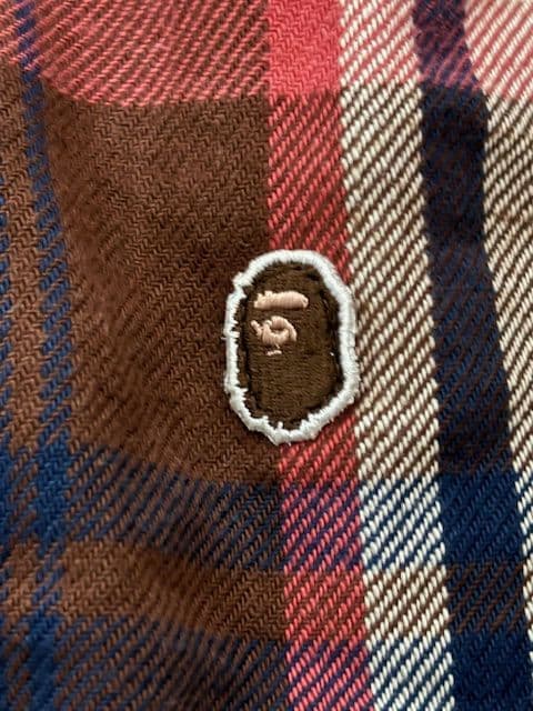 A BATHING APE チェック柄 ジャケット