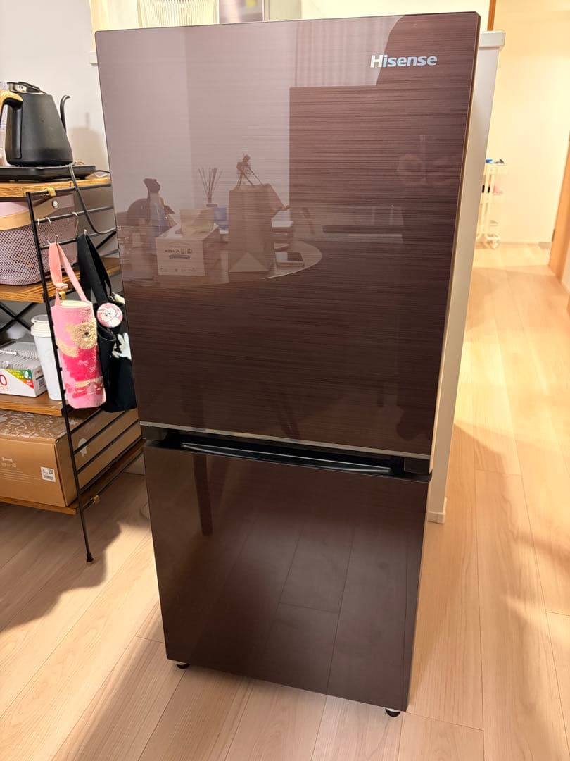 冷蔵庫 ブラウン HR-G13B-BR [134L /2ドア /右開きタイプ]