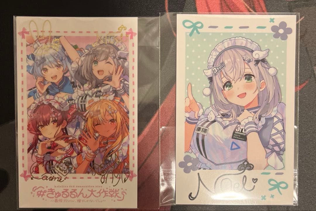 ホロライブ 3期生 1stEPきゅるるん大作戦 チェキ風カード　ノエル　会場限定