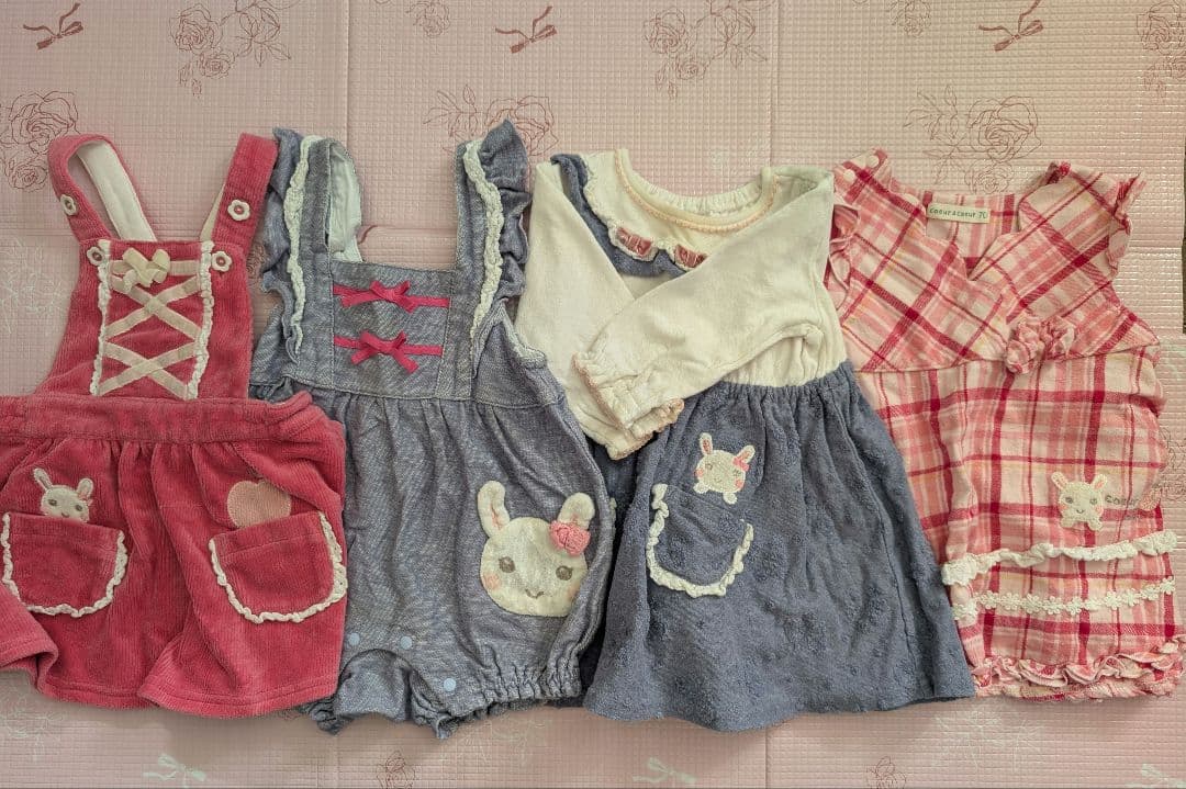 クーラクール ベビー服セット まとめ売り 保育園や公園用に 31着 コート付き