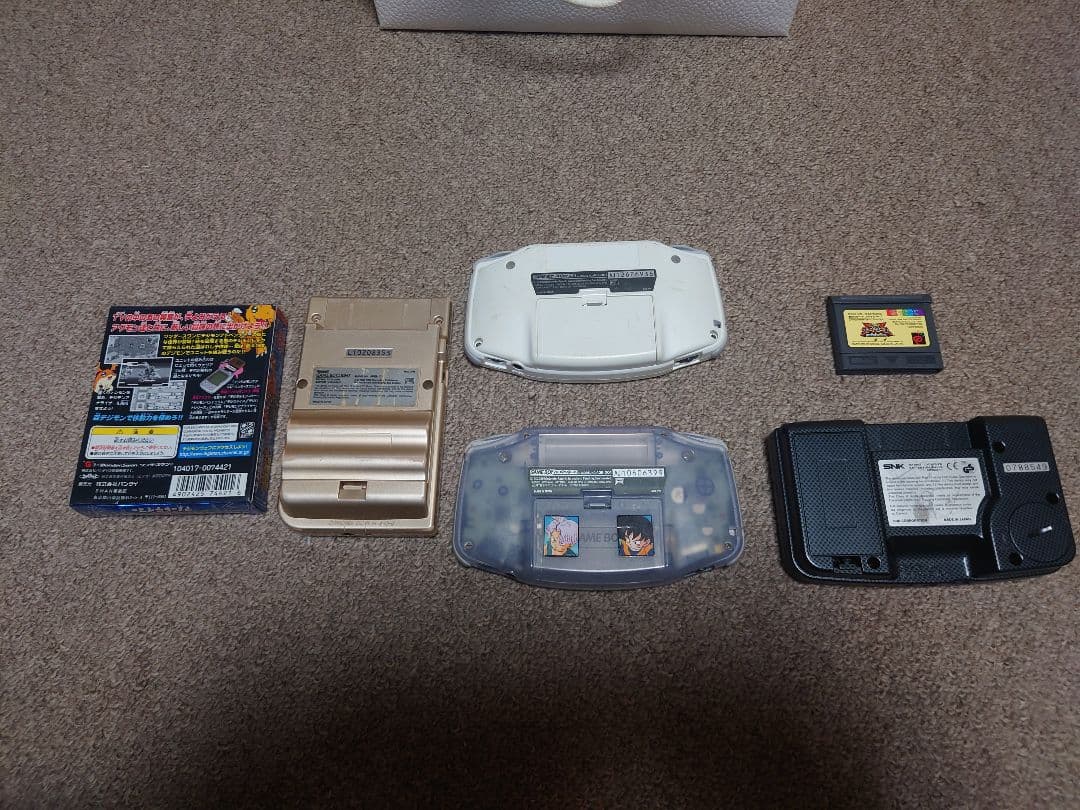 ジ*イ様 懐かしのゲーム機4台+ソフト2本