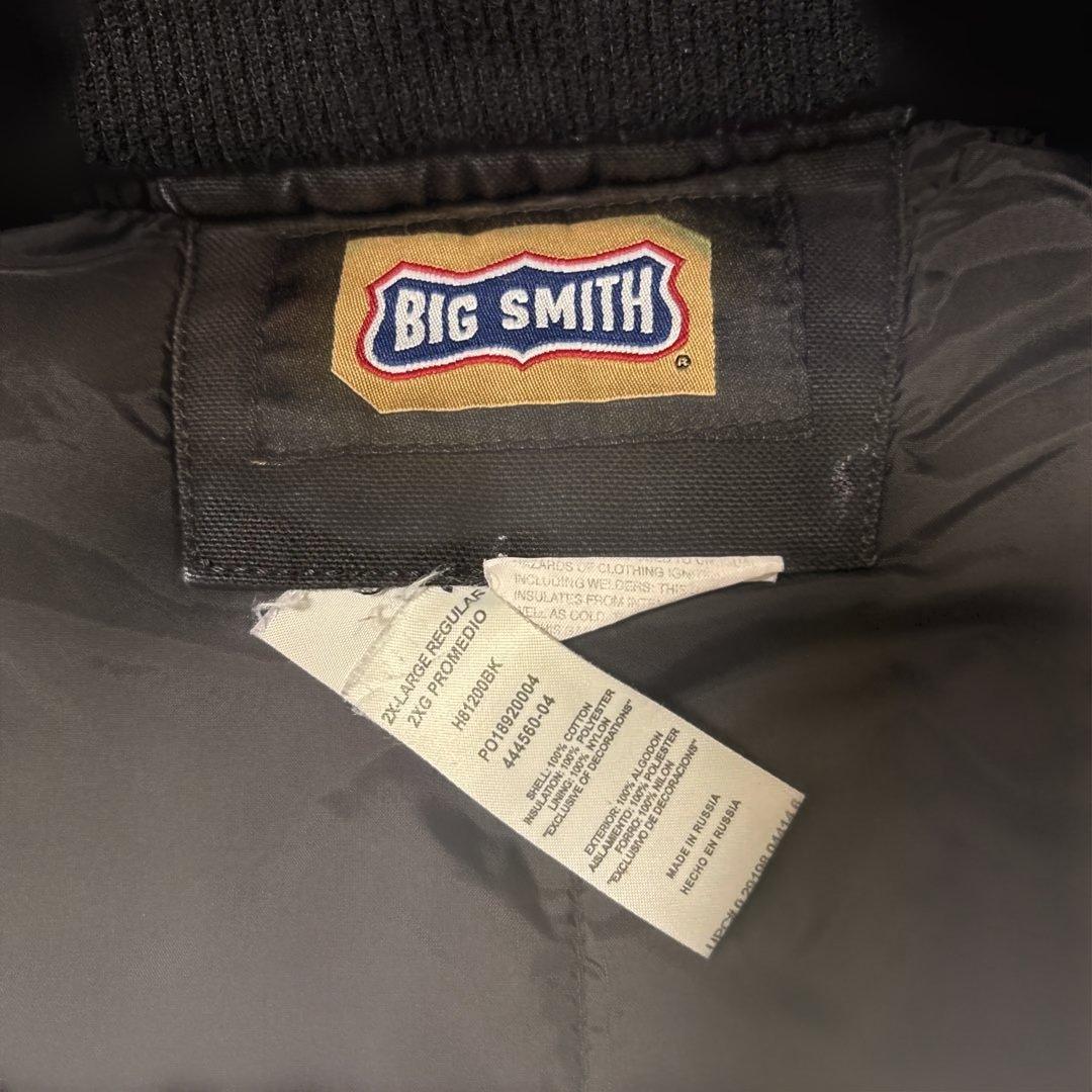BIG SMITH ワークベスト　インナーキルティング　 ブラック2XL