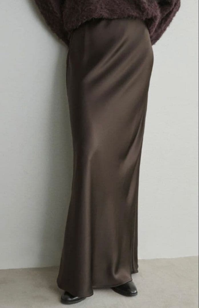 【ななさん専用】enof ace long skirt brown 01