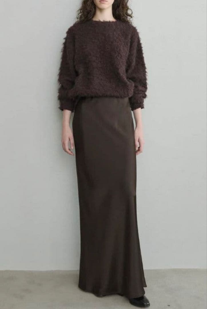 【ななさん専用】enof ace long skirt brown 01