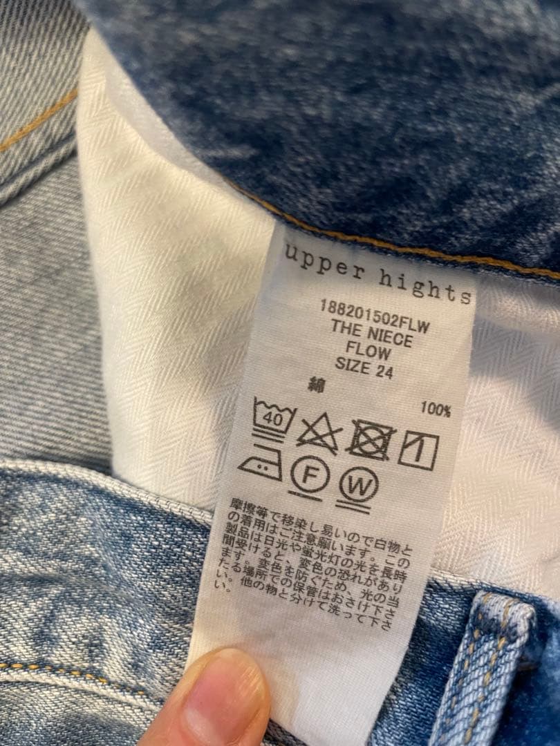 upper hights アッパーハイツ THE NIECE FLOW W24