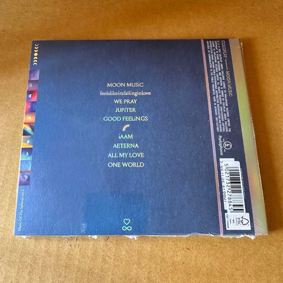 未開封 サイン入り COLDPLAY MOON MUSIC コールドプレイ 公式