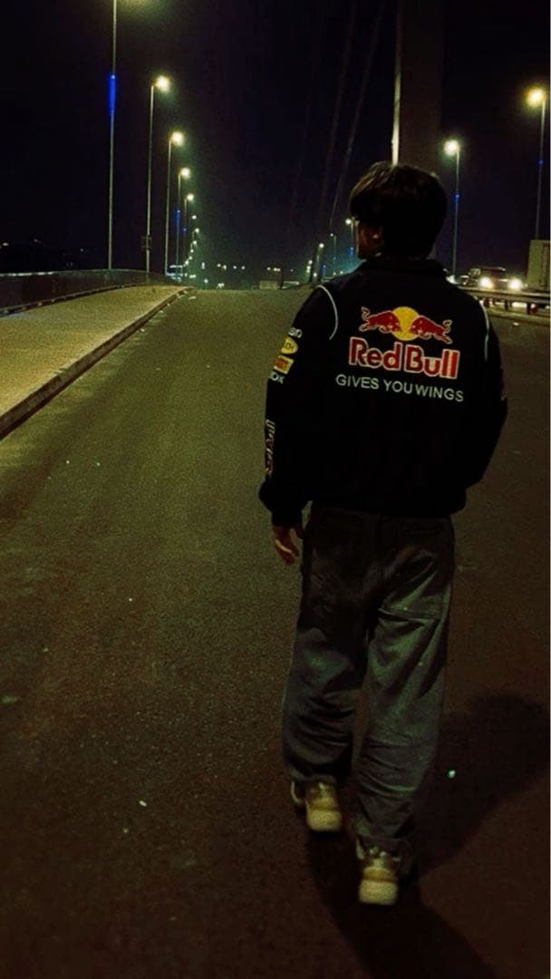 Red Bull Racing ジャケット ブラック 刺繍ロゴ F1 未使用品