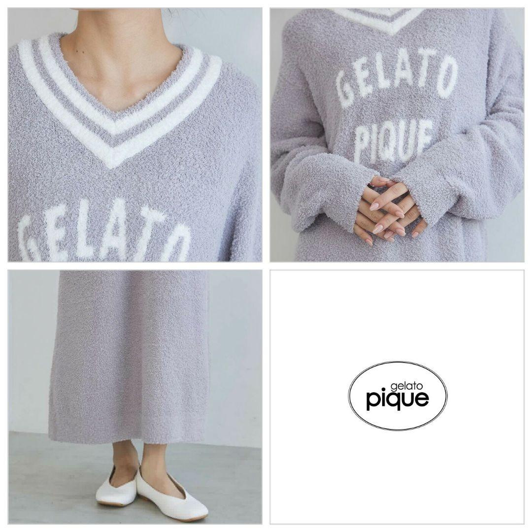 新品♪gelato pique ジェラートピケ♪ベビモコフレッピーワンピース♪