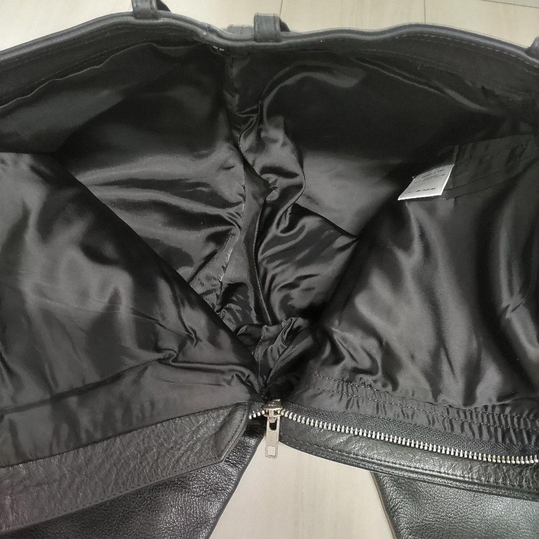 dual レザーパンツ本革 牛革 黒 30インチ