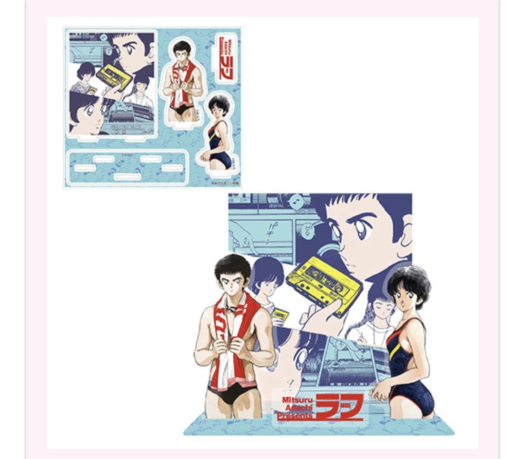 あだち充展　台座付きアクリルスタンド　全5種 コンプリートセット