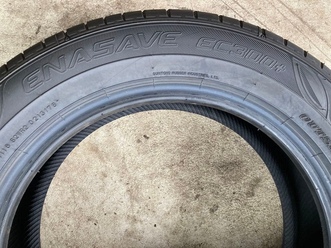【未走行に近い】DUNLOP 185/60R15 25年製 夏タイヤ