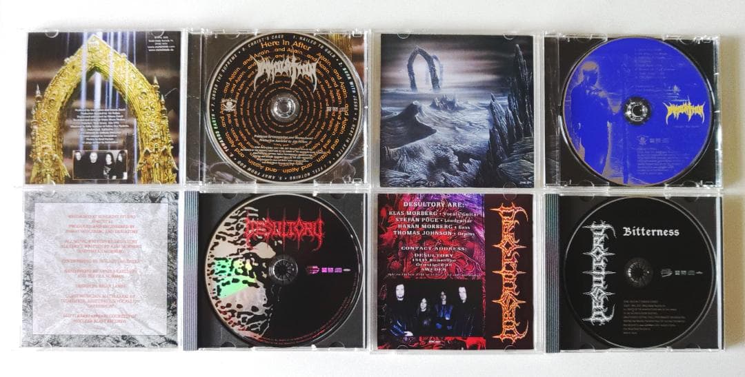 国内盤貴重デスメタル4枚セット Immolation／Desultory