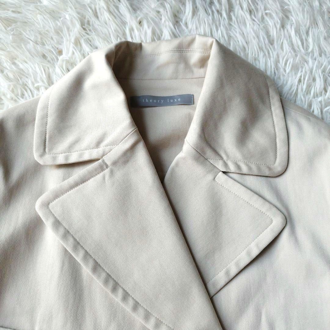 24年♡美品✨セオリーリュクス NEWTON ショートトレンチ 蛯原友里 38