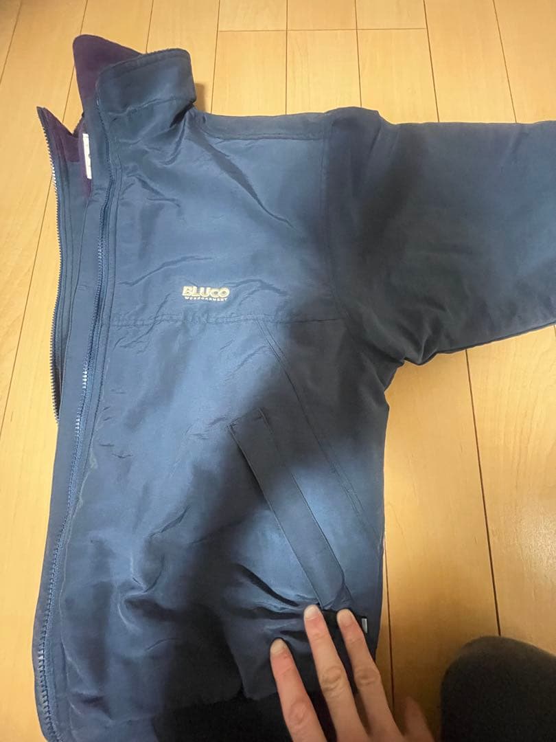 T*E様 BLUCO WORK GARMENT/ブルコの60/40シェルジャケッ