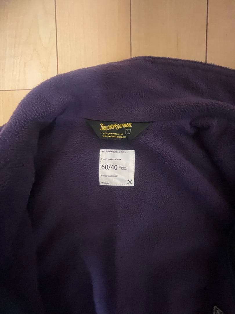 T*E様 BLUCO WORK GARMENT/ブルコの60/40シェルジャケッ