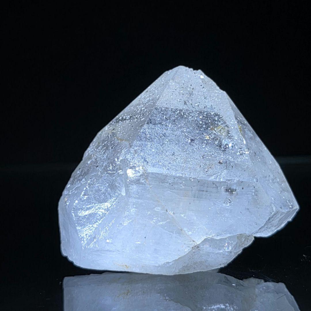 【国産鉱物標本】黄鉄鉱in水晶/Pyrite in Quartz ※長野県