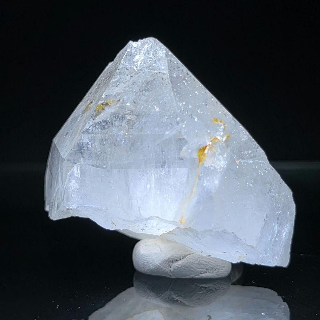 【国産鉱物標本】黄鉄鉱in水晶/Pyrite in Quartz ※長野県