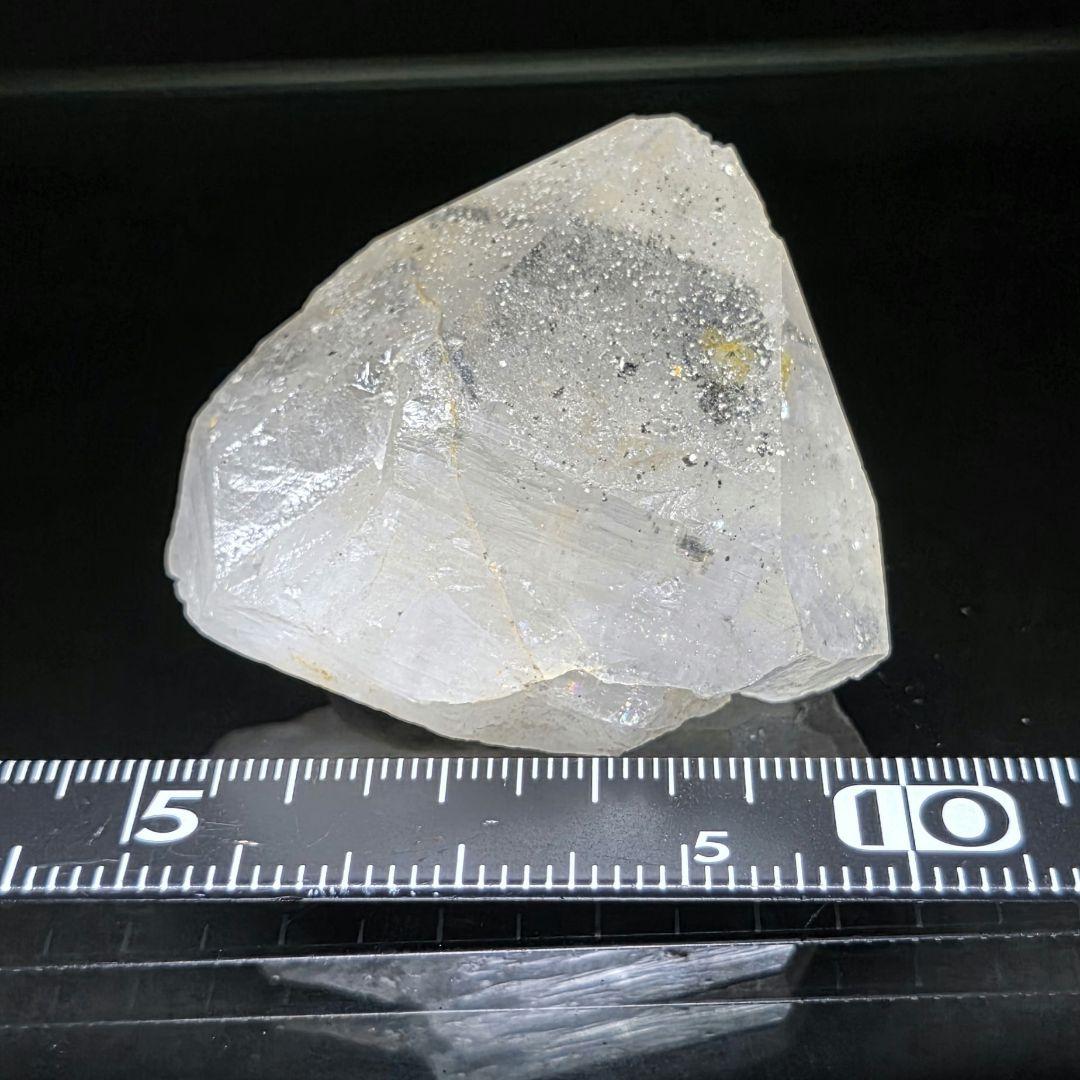 【国産鉱物標本】黄鉄鉱in水晶/Pyrite in Quartz ※長野県