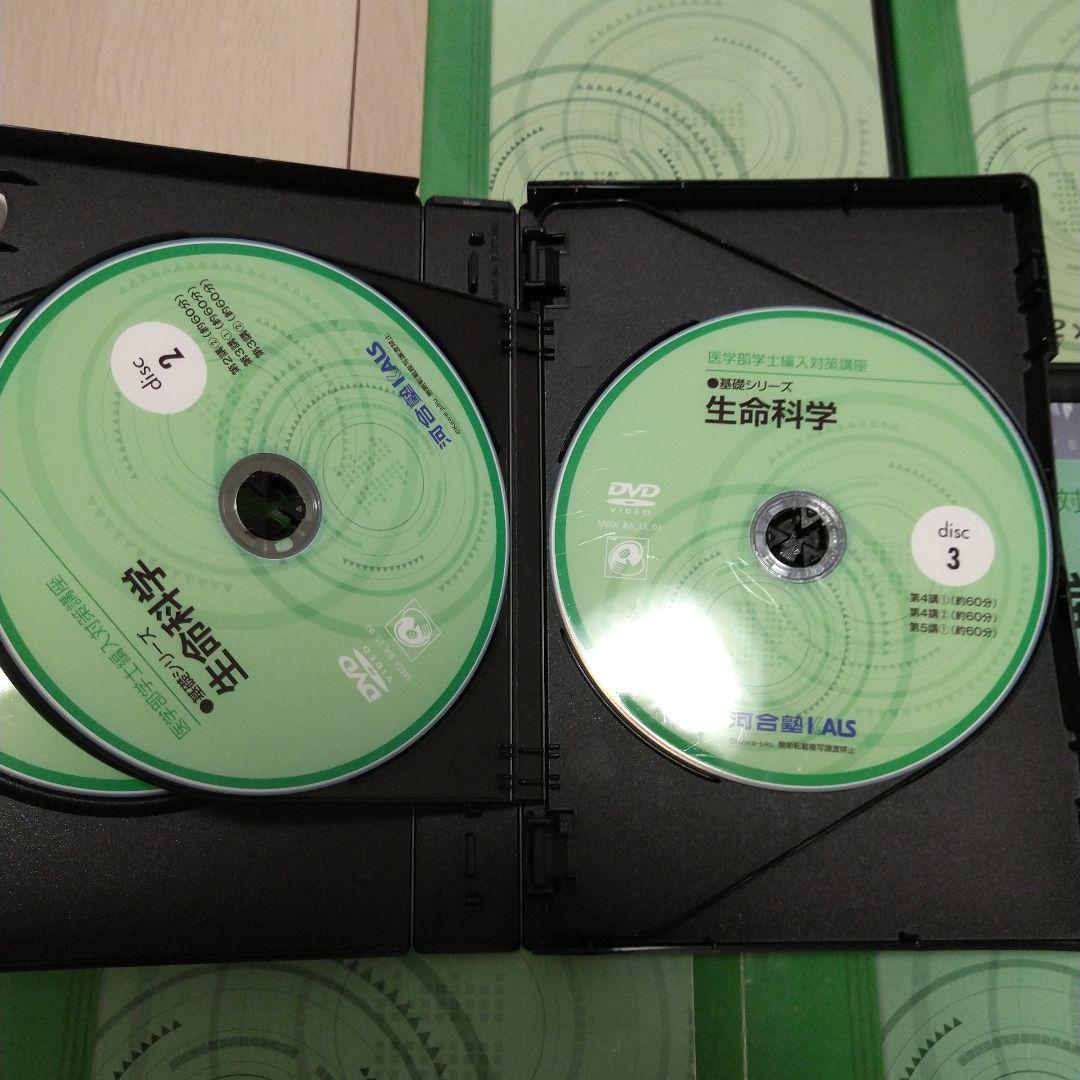 【匿名配送】KALS 2013年 基礎シリーズ生命科学DVDテキスト資料集