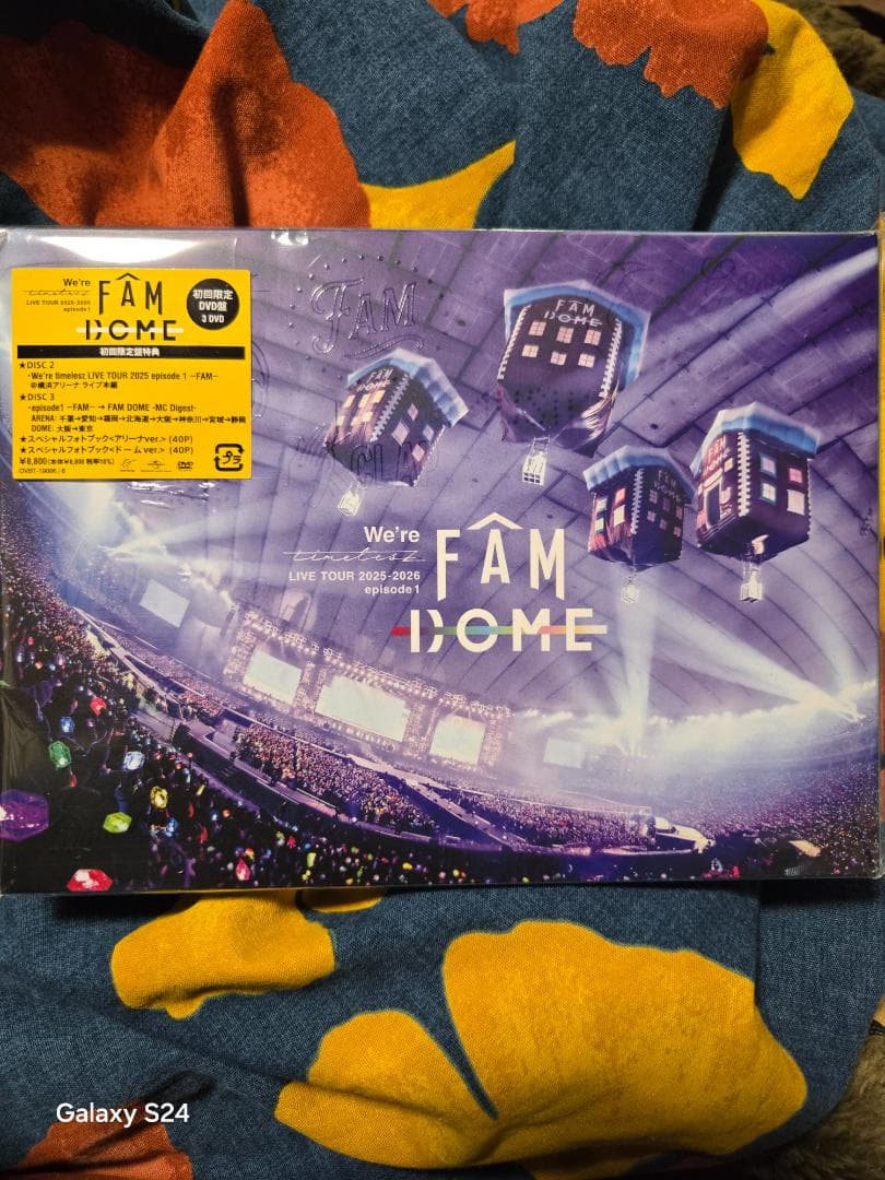 ミュージック FAM DOME LIVE TOUR 2025-2026 DVD