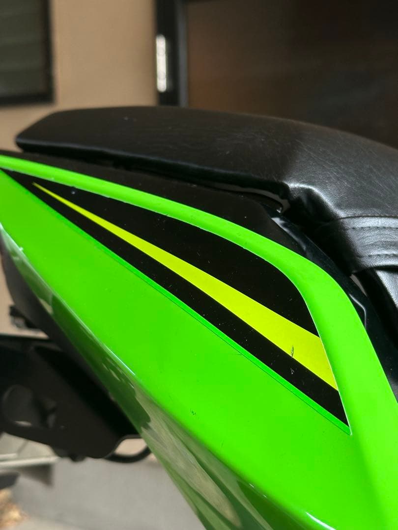 説明必読 Kawasaki Ninja400 社外ハイシート タンデムシート
