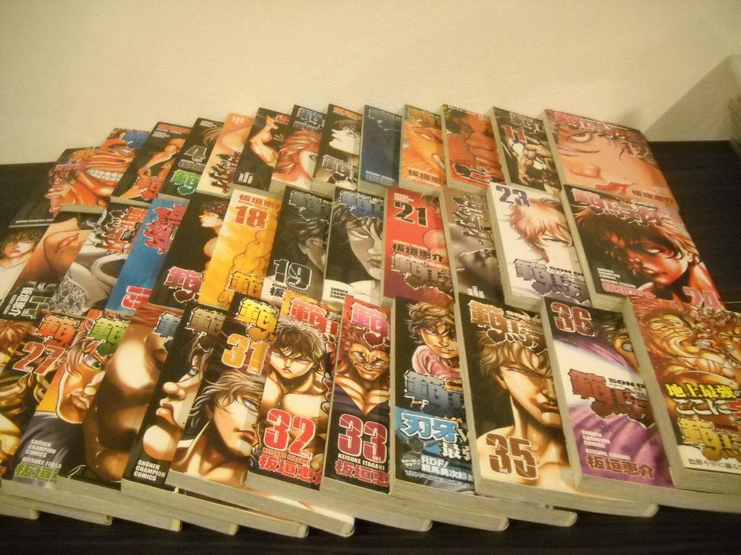 ●大ヒットコミック全巻本●【板垣恵介】作品≪範馬刃牙/全３７巻＋外伝＝全３８≫