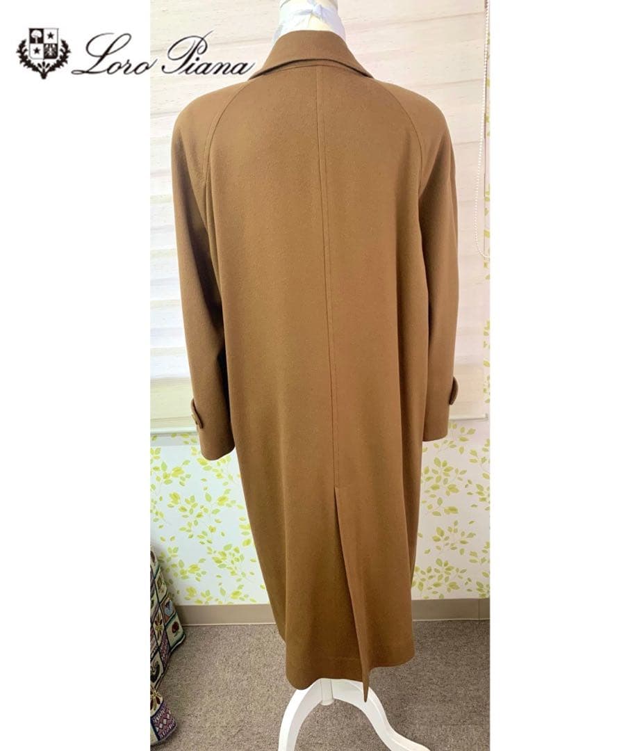 【値下げ‼️美品】Loro Piana カシミヤ100% ロングコート名前刺繍あり