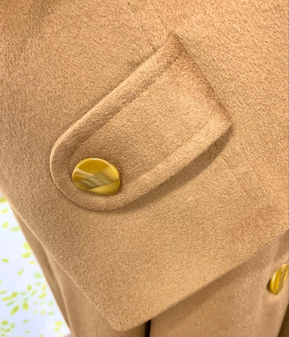 【値下げ‼️美品】Loro Piana カシミヤ100% ロングコート名前刺繍あり