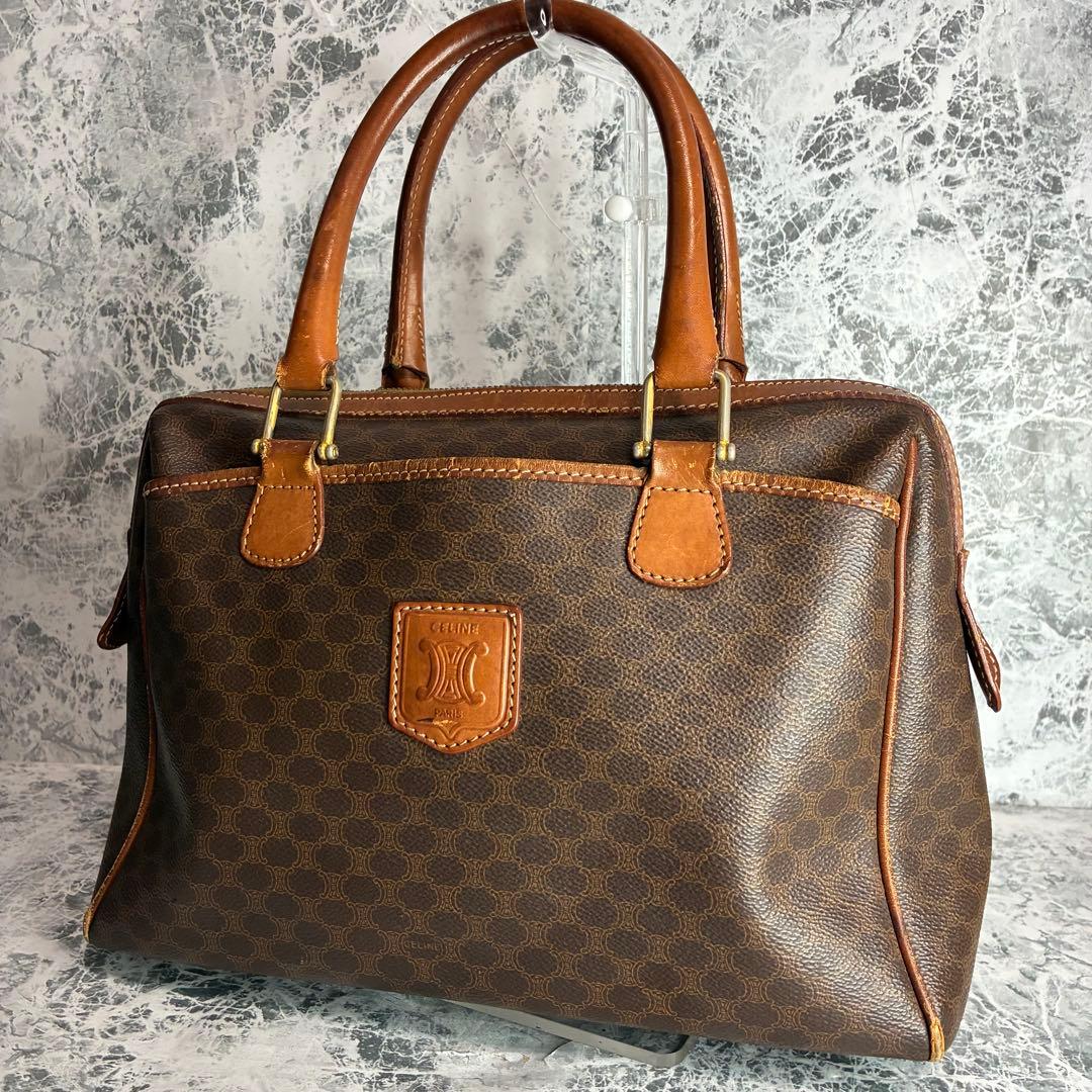 ✨CELINE✨　セリーヌ　ボストンバッグ　ハンドバッグ　ヴィンテージ