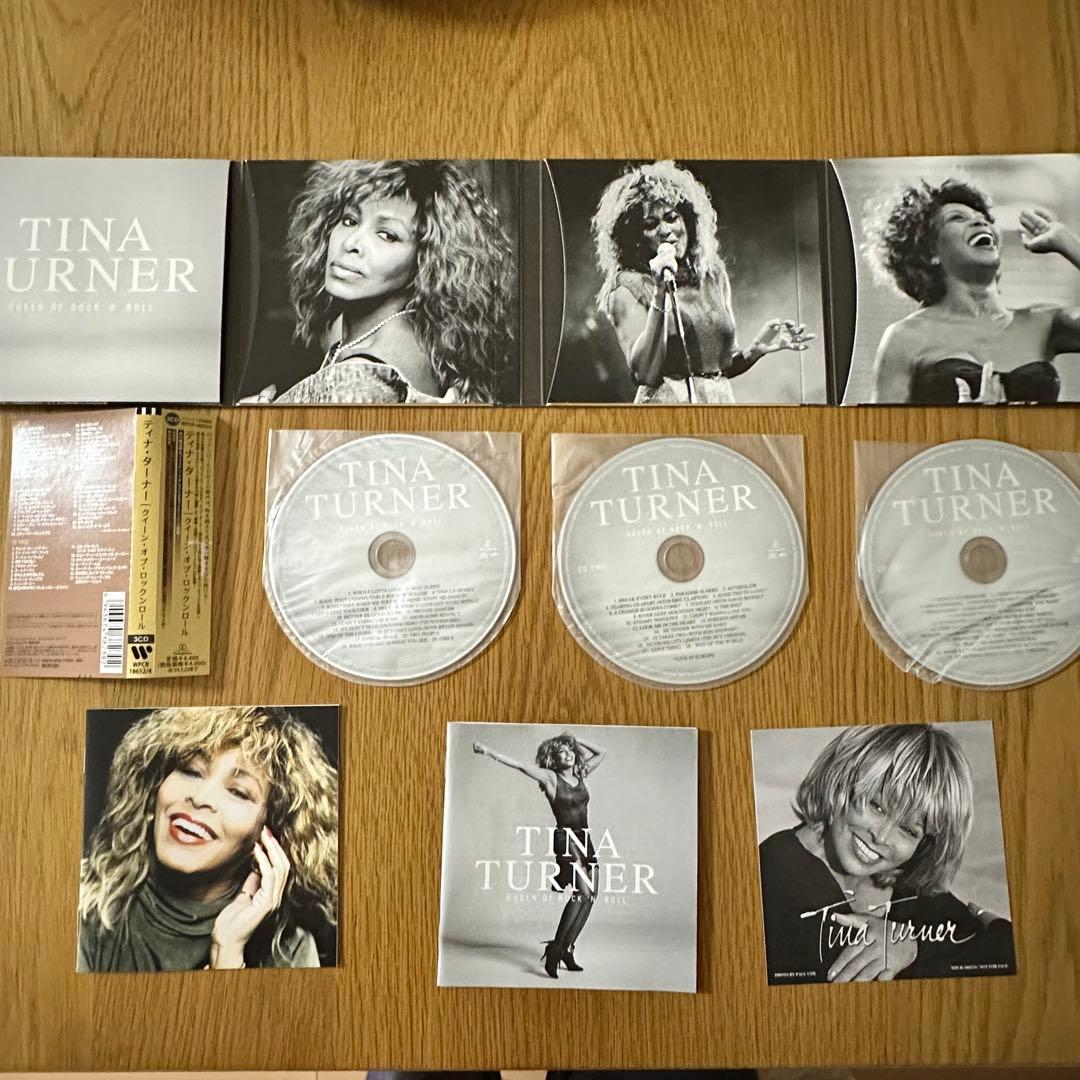 TINA TURNER 国内盤3CD メガジャケ付 ティナ・ターナー ベスト盤