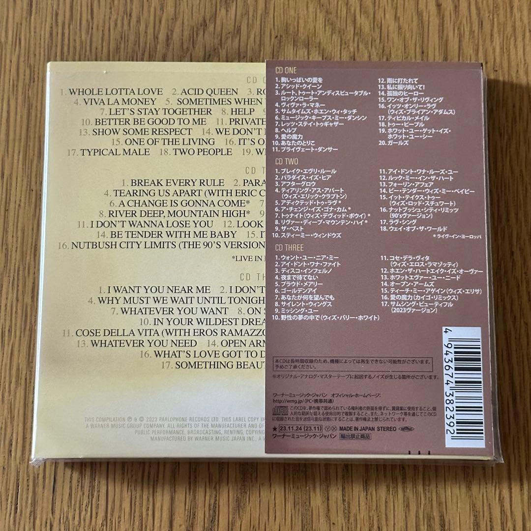 TINA TURNER 国内盤3CD メガジャケ付 ティナ・ターナー ベスト盤