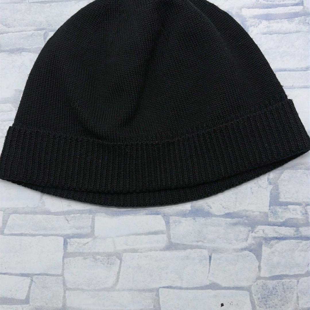 JOHN SMEDLEY CA4LA カシラ ブラック ニットビーニー ウール