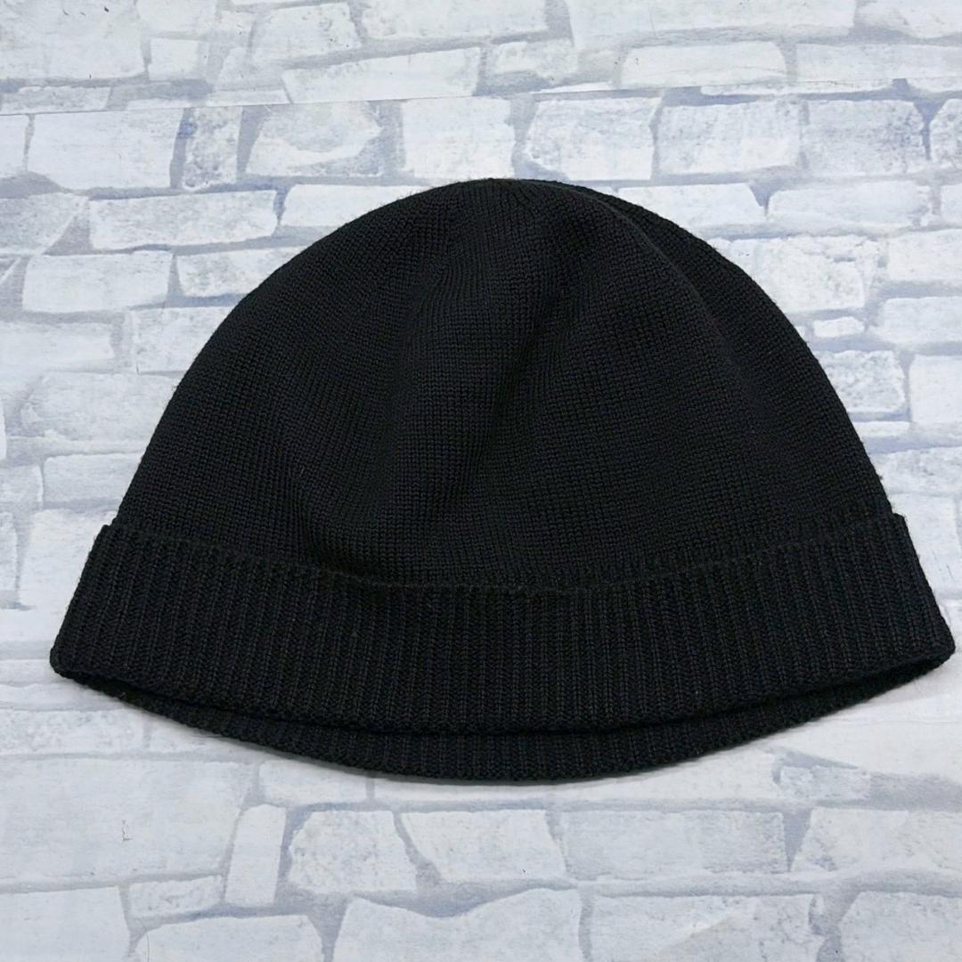 JOHN SMEDLEY CA4LA カシラ ブラック ニットビーニー ウール