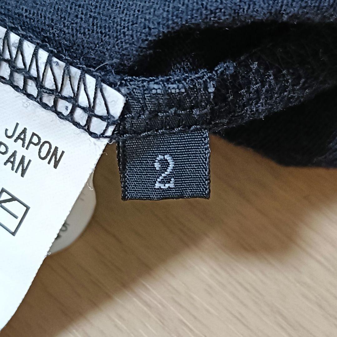 Y's ワイズ フリル切替 ストライプ カットソー Tシャツ ヨウジヤマモト2
