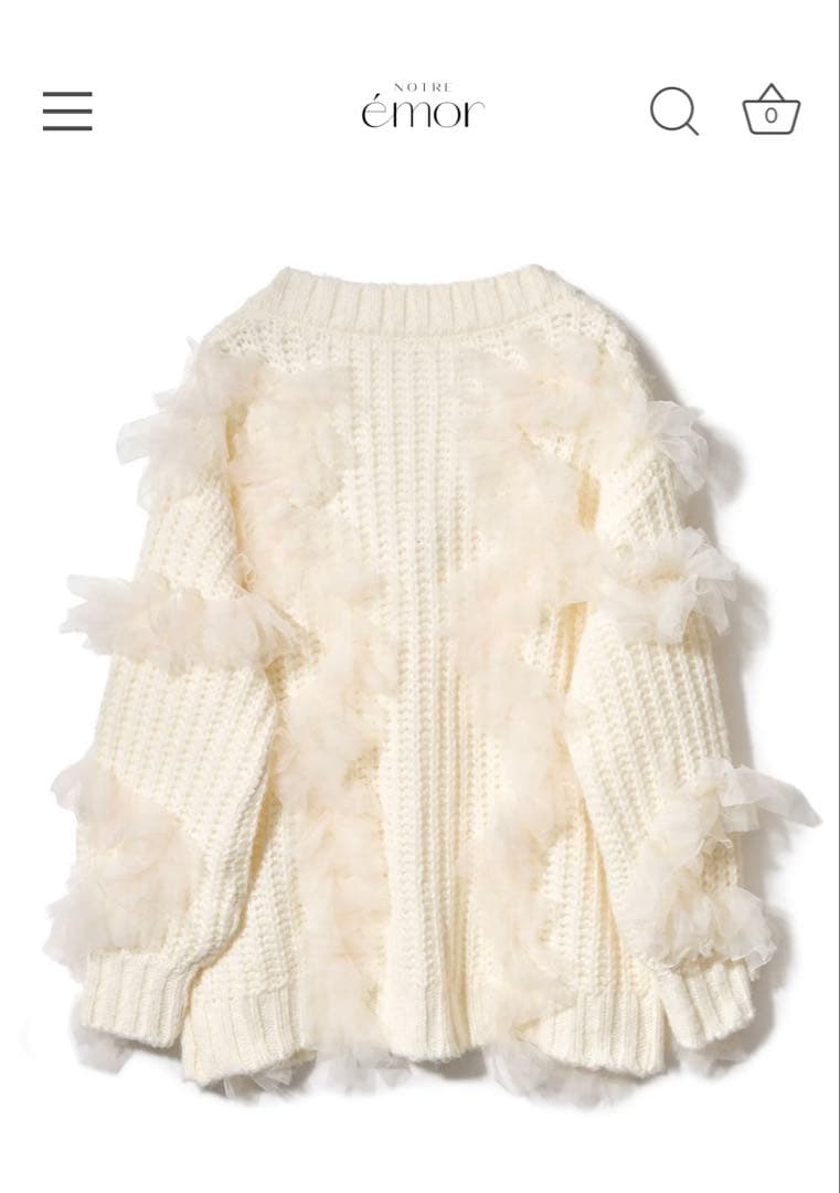 ★（＾_＾）ページ ノートルエモアplumenuancecardigan