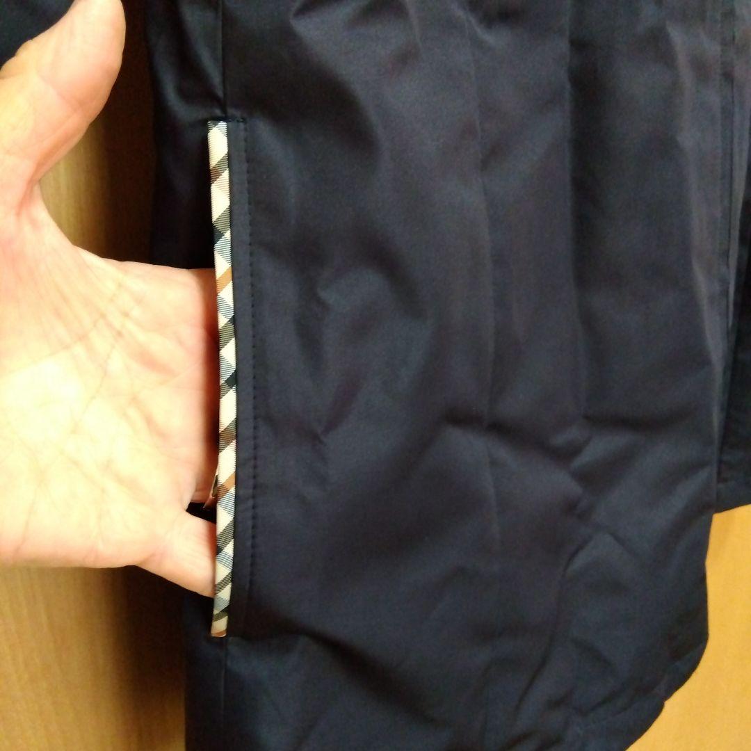 一昨年購入・定価85,000円★DAKS ダックス パーカー コート 38 濃紺