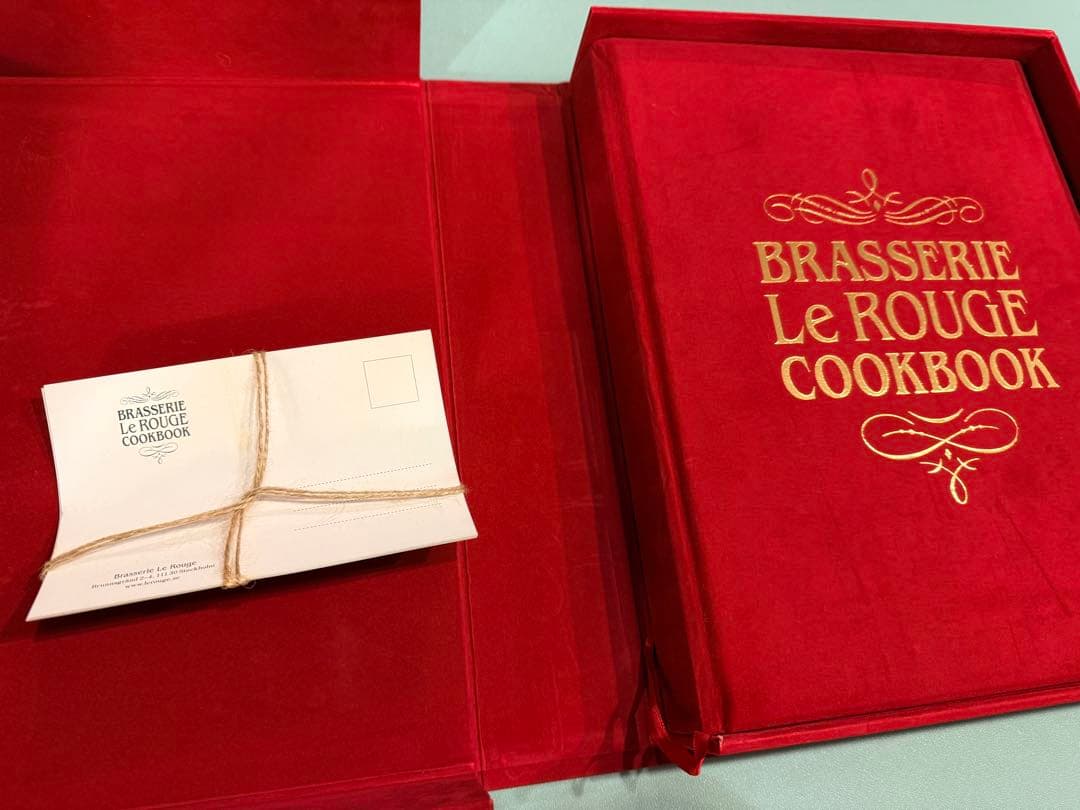 洋書 BRASSERIE Le ROUGE COOKBOOK