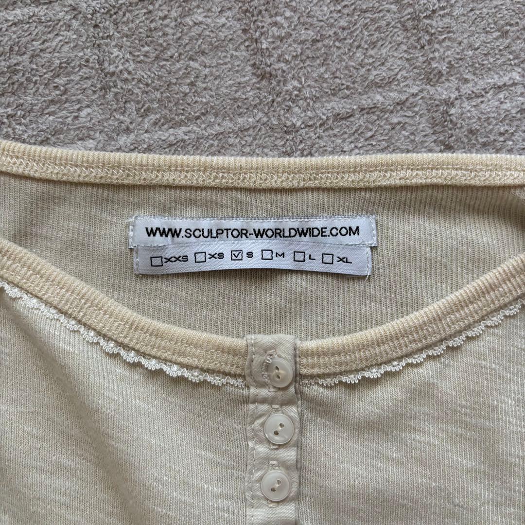 トップス SCULPTOR Heavenly Button Down T-shirt S