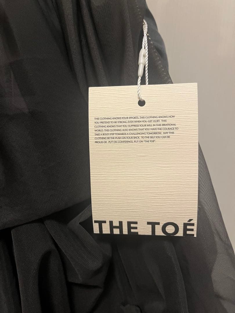新品未使用　thetoe Iris Tulle Skirt グレー