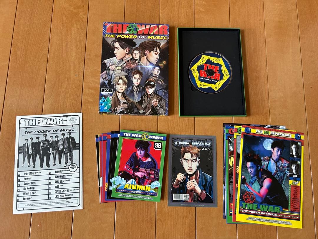 EXO CD(全12種)(トレカなし)