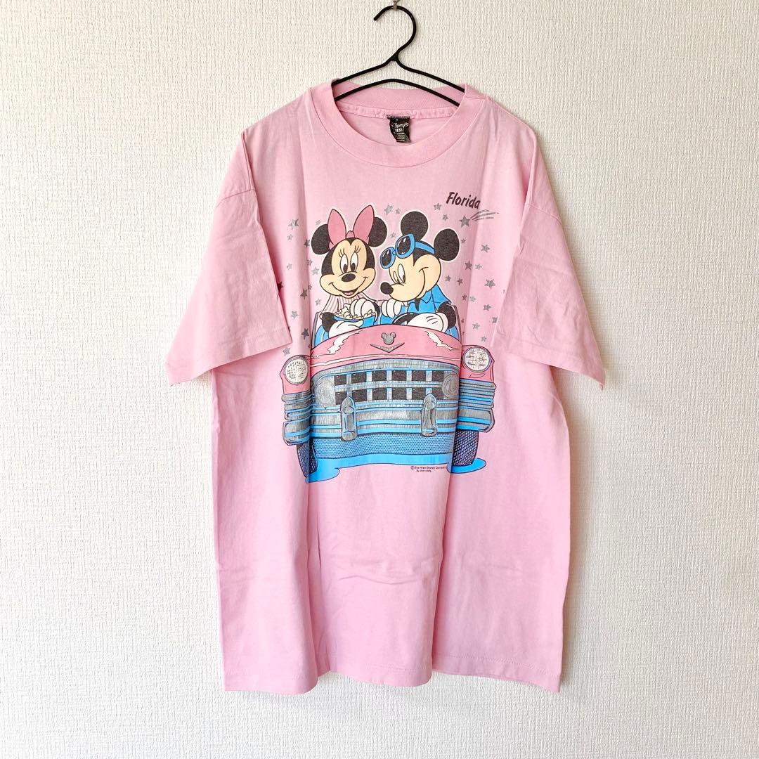 USA vintage 古着◇Disney ミッキー&ミニー BIG Tシャツ