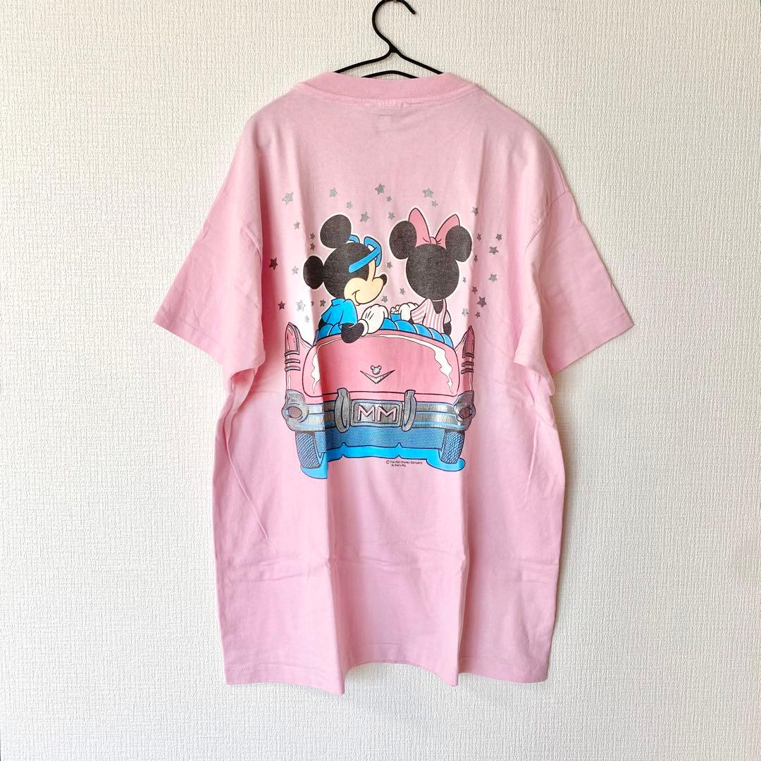 USA vintage 古着◇Disney ミッキー&ミニー BIG Tシャツ