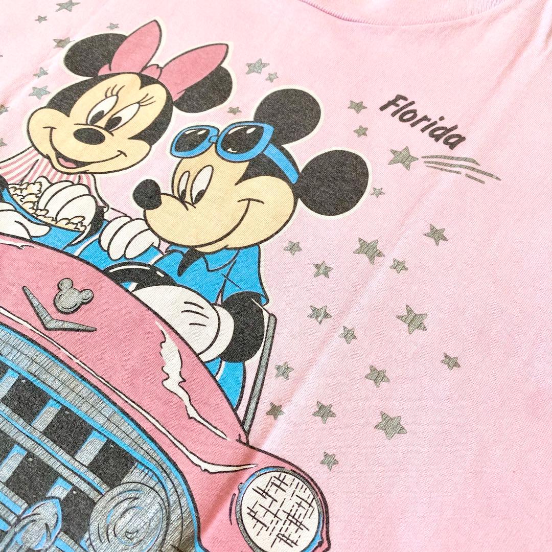 USA vintage 古着◇Disney ミッキー&ミニー BIG Tシャツ