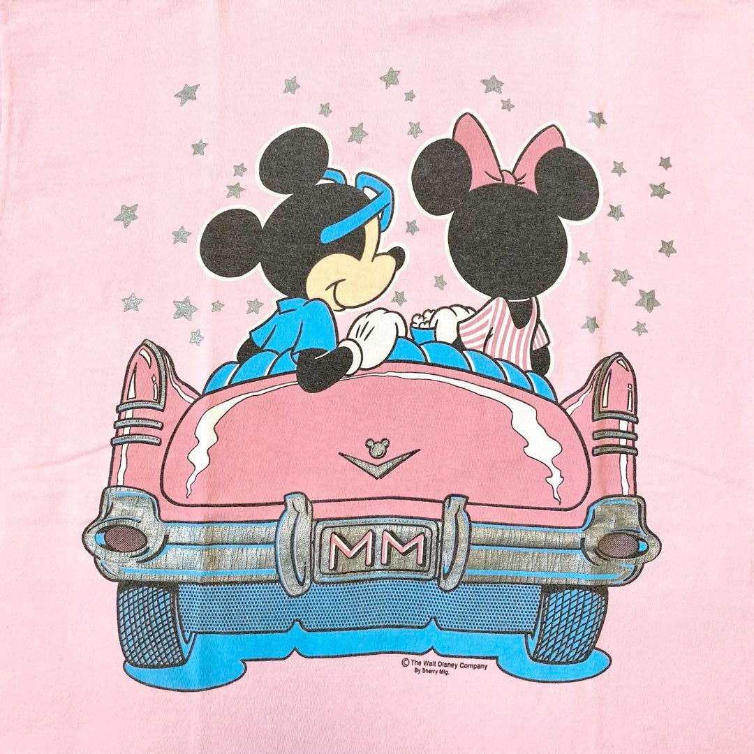 USA vintage 古着◇Disney ミッキー&ミニー BIG Tシャツ