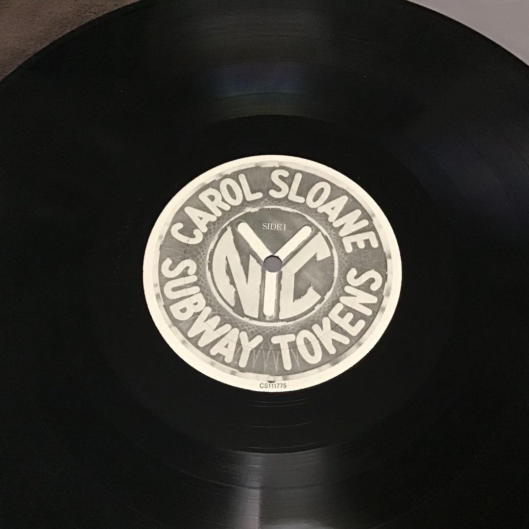 美品❣️USオリジナルLP『CAROL SLOANE　SUBWAY TOKENS』