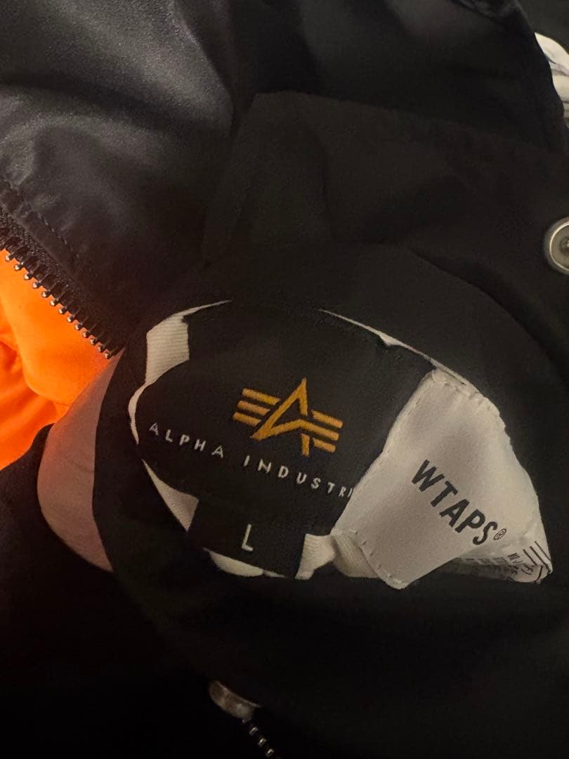 WTAPS x Alpha MA-1 Core SPEC 黒　L 最安値
