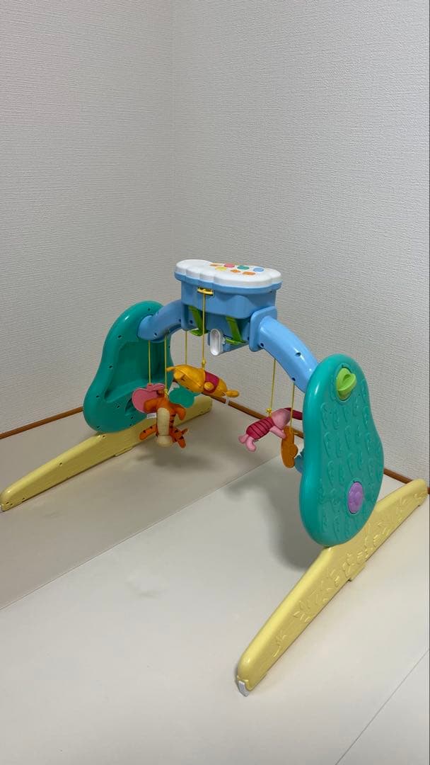 【24時間以内発送】くまのプーさん　えらべる回転6wayジムにへんしんメリー