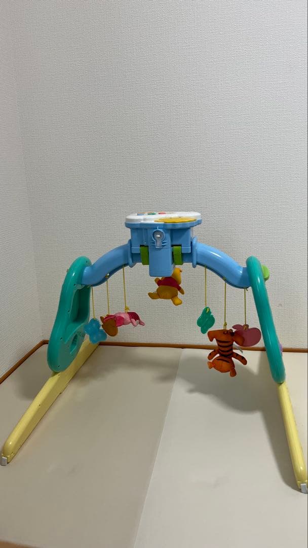 【24時間以内発送】くまのプーさん　えらべる回転6wayジムにへんしんメリー