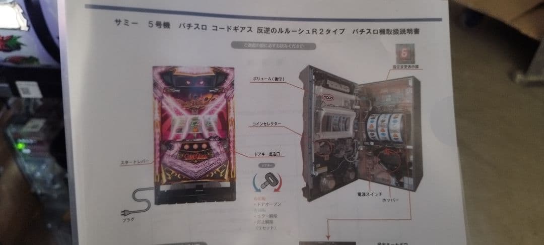 早い者勝ち★匿名、送料無料。パチスロ ５号機　コードギアス